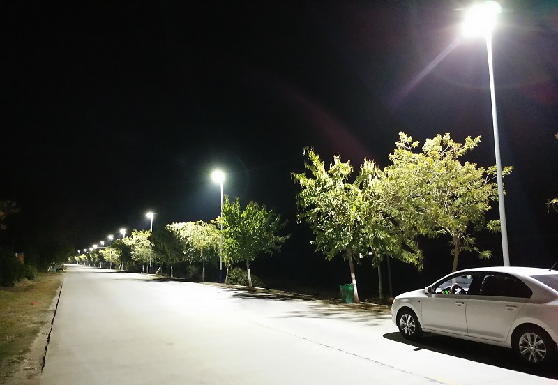 高性能太陽能路燈應用案例